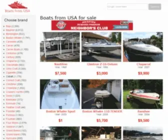 Boats-From-USA.com(Boats from USA) Screenshot