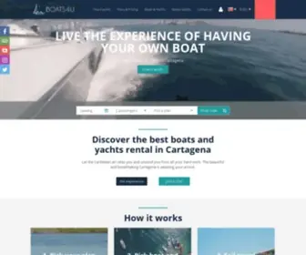 Boats4U.co(Alquiler de Botes y Yates en Cartagena y Santa Marta) Screenshot