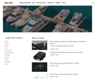 Boatsafe.com(Boat Safe) Screenshot