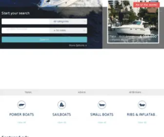 Boatsandoutboards.com Screenshot