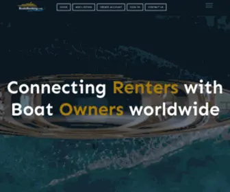 Boatsbooking.com(Connecting Boat Renters with Boat Owners Worldwide) Screenshot