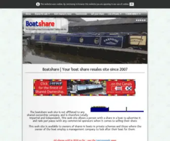 Boatshare.co.uk(Boat share) Screenshot