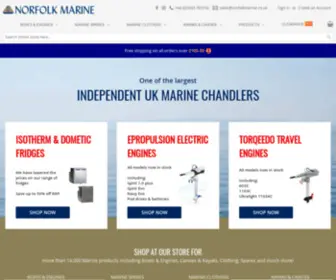 Boatsnbits.co.uk(Norfolk Marine) Screenshot