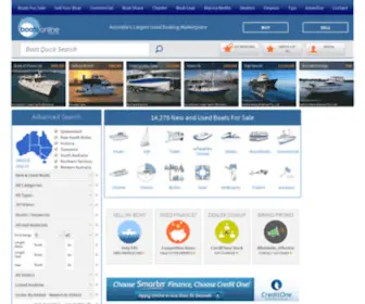Boatsonline.com.au Screenshot