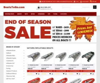 Boatstogo.com(Inflatable Boats 50% OFF) Screenshot