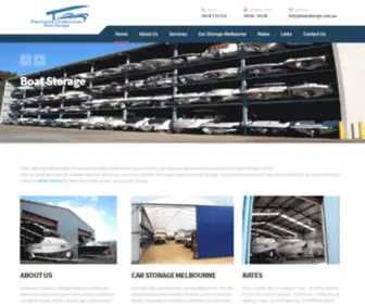 Boatstorage.com.au(Secure Undercover Boat Storage Melbourne) Screenshot