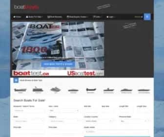 Boattest.ca Screenshot