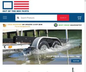 Boattrailerparts.com(Boat Trailer Parts) Screenshot