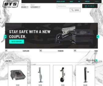 Boattrailersupply.com(Boat Trailer Parts and Accessories) Screenshot