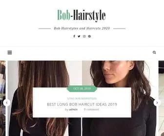 Bob-Hairstyle.com(Best Bob Hairstyles for Women) Screenshot