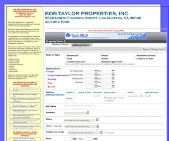 Bob-Taylor.com(Bob Taylor's On Line Real Estate Guide) Screenshot