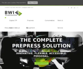 Bob-Weber.com(Prepress Equipment & Parts) Screenshot
