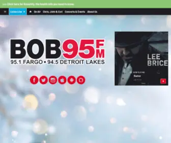 Bob95FM.com(Bob 95 FM) Screenshot