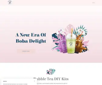 Bobabar.co.uk(Bubble Tea DIY Kits) Screenshot