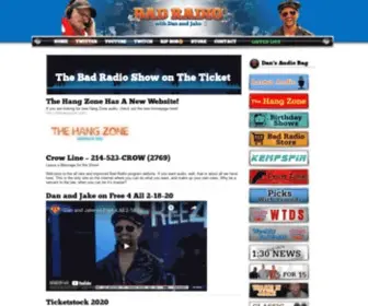 Bobanddan.com(BaD Radio) Screenshot