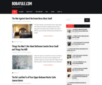 Bobayule.com(Bobayule On Budget Ideas) Screenshot