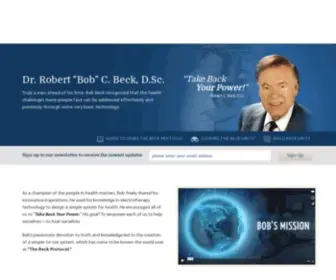 Bobbeck.com(The Beck Protocol) Screenshot