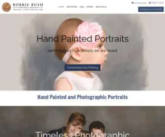 Bobbiebush.com(Portrait Commissions) Screenshot