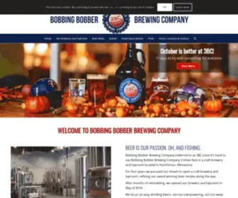 Bobbingbobber.com(Bobbing Bobber Brewing Company) Screenshot