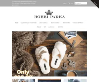 Bobbiparka.com(Bobbi Parka) Screenshot
