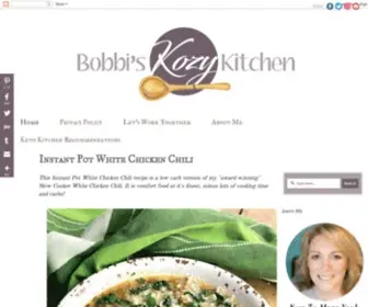 Bobbiskozykitchen.com(Bobbi's Kozy Kitchen) Screenshot