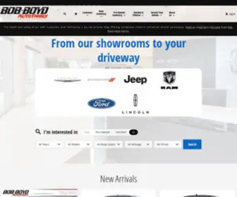 Bobboyd.com(Bob-Boyd Auto Family) Screenshot