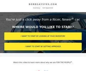 Bobbsaysyes.com(New & Used Cars & Trucks in Columbus) Screenshot