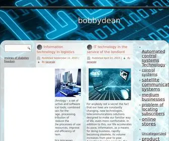 Bobbydean.org(bobbydean) Screenshot