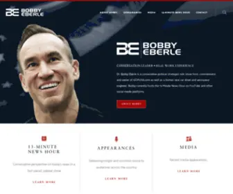 Bobbyeberle.com(Conservative Leader) Screenshot