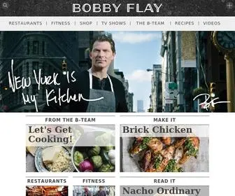 Bobbyflay.com(The Official Website for Chef Bobby Flay) Screenshot