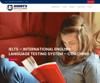 Bobbyielts.com(Bobby IELTS) Screenshot