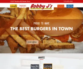 Bobbyjsburgers.com(Bobby J's Burgers) Screenshot