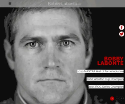 Bobbylabonte.com(Bobby Labonte) Screenshot