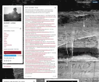 Bobbylong.info(Bobby Long) Screenshot