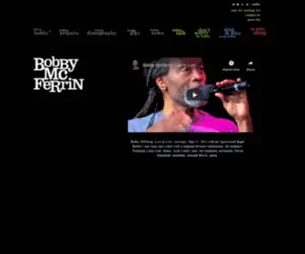 BobbymcFerrin.com(Bobby McFerrin) Screenshot