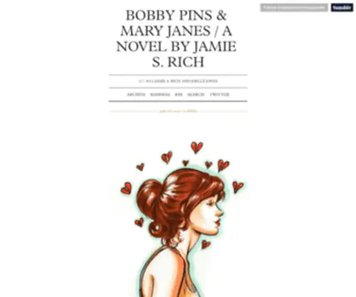 Bobbypinsandmaryjanes.com(Bobby Pins & Mary Janes) Screenshot