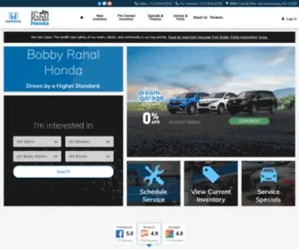 Bobbyrahalhonda.com(Bobby Rahal Honda) Screenshot