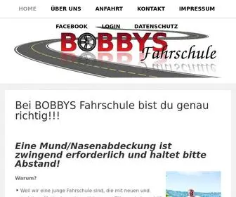 Bobbys-Fahrschule.de(Bobbys Fahrschule) Screenshot