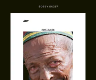 Bobbysager.org(Bobby Sager) Screenshot