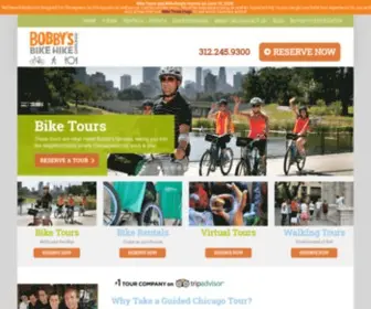 Bobbysbikehike.com(Guided Tours of Chicago) Screenshot