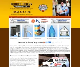 Bobbyterry.com(Bobby Terry Company) Screenshot