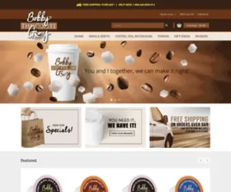 Bobbythecoffeeguy.ca(Your One) Screenshot