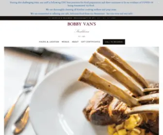 Bobbyvansbridgehampton.com(Bobby Van's Bridgehampton) Screenshot