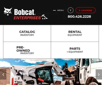 Bobcat-ENT.com(Bobcat Enterprises) Screenshot