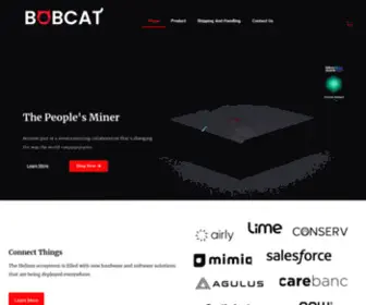 Bobcatminer.site(Bobcat Miner) Screenshot