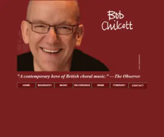 Bobchilcott.com(Bob Chilcott) Screenshot