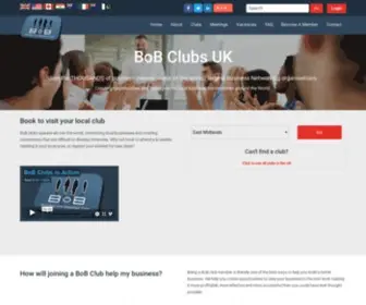 Bobclubs.com(Business Networking) Screenshot