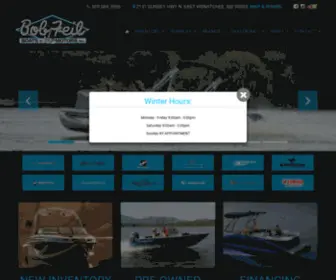 Bobfeil.com(Bob Feil Boats & Motors) Screenshot