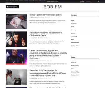 Bobfm.co.uk(BOB fm) Screenshot