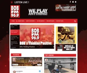 Bobfm969.com(Bob FM 96.9) Screenshot